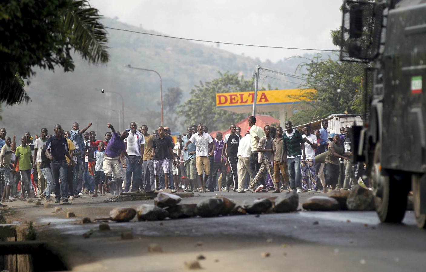 Violentas protestas en Burundi