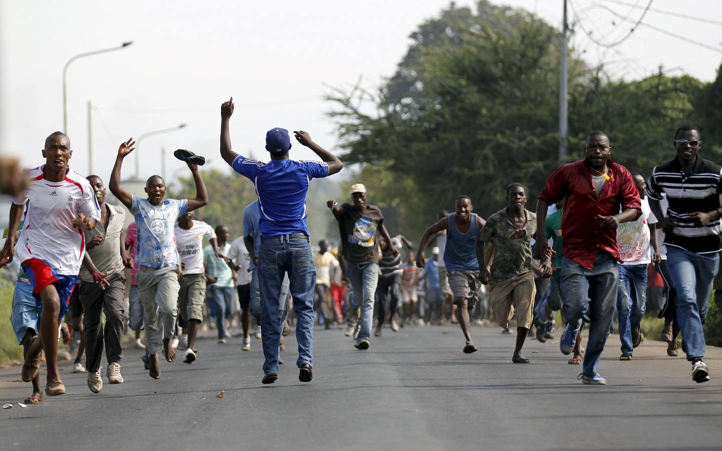 Violentas protestas en Burundi