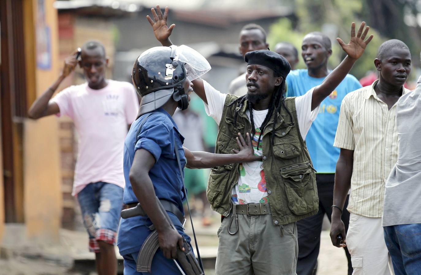 Violentas protestas en Burundi