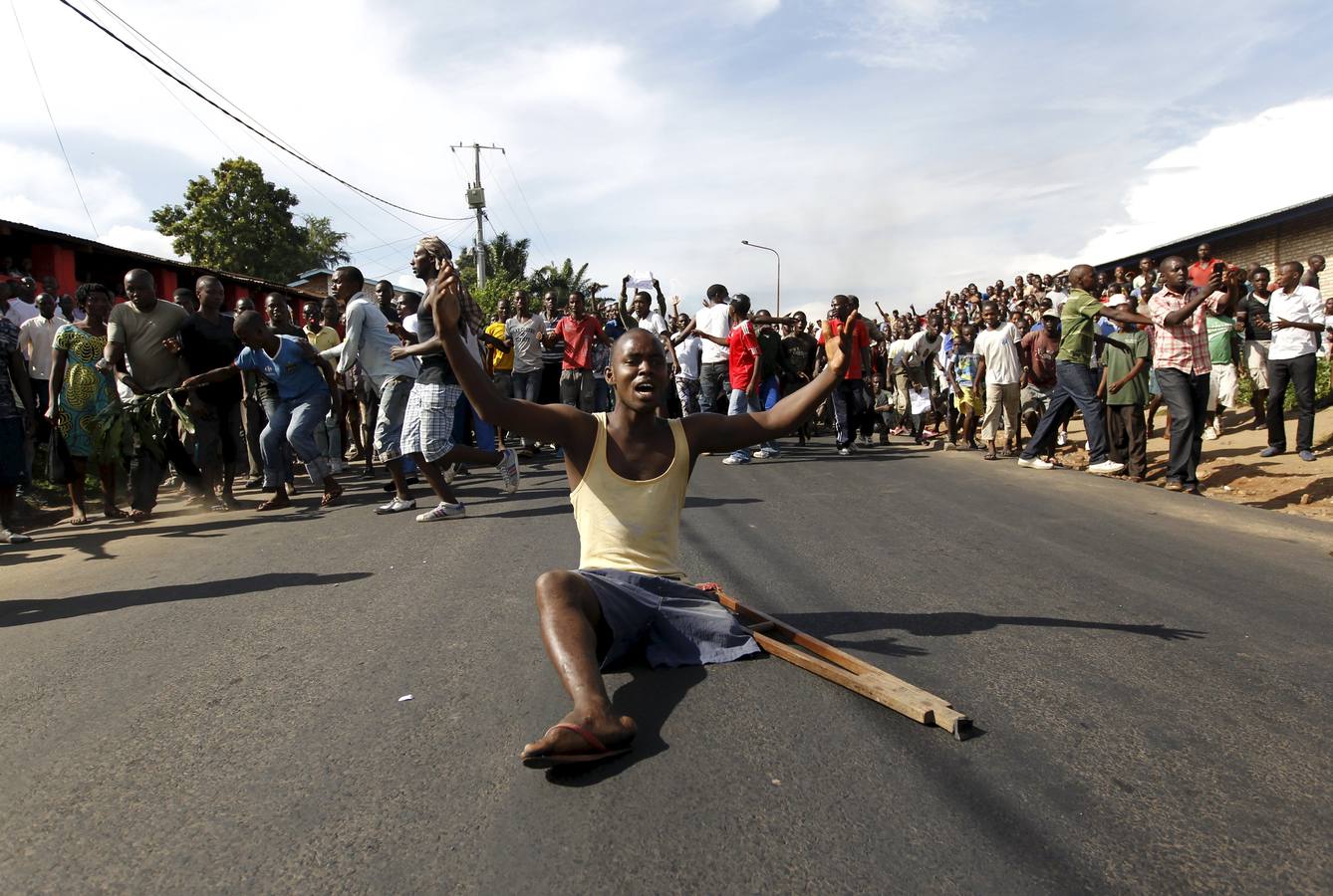 Violentas protestas en Burundi