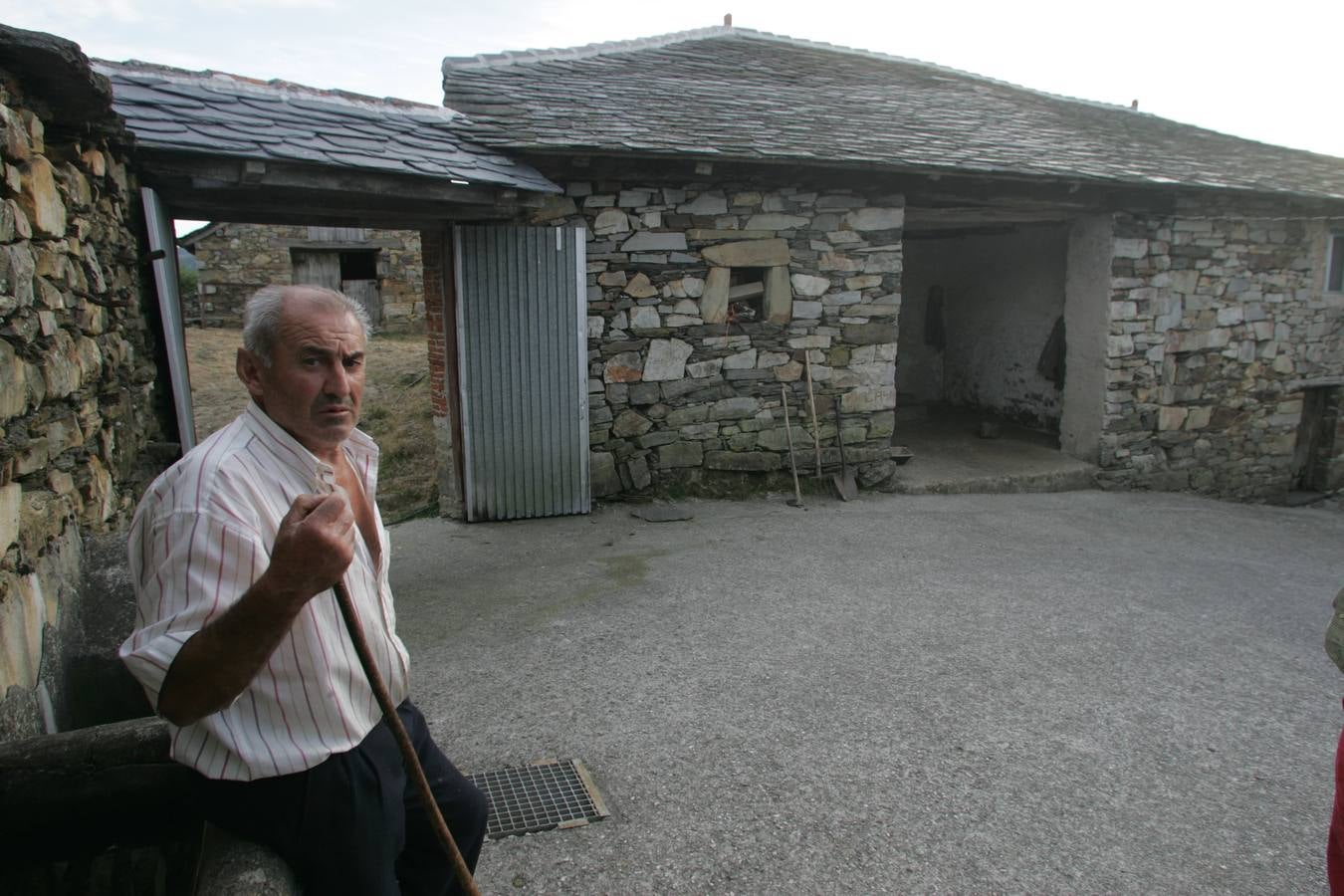 Casa del Pintu, antiguo Hospital de Peregrinos, en Montefurado.