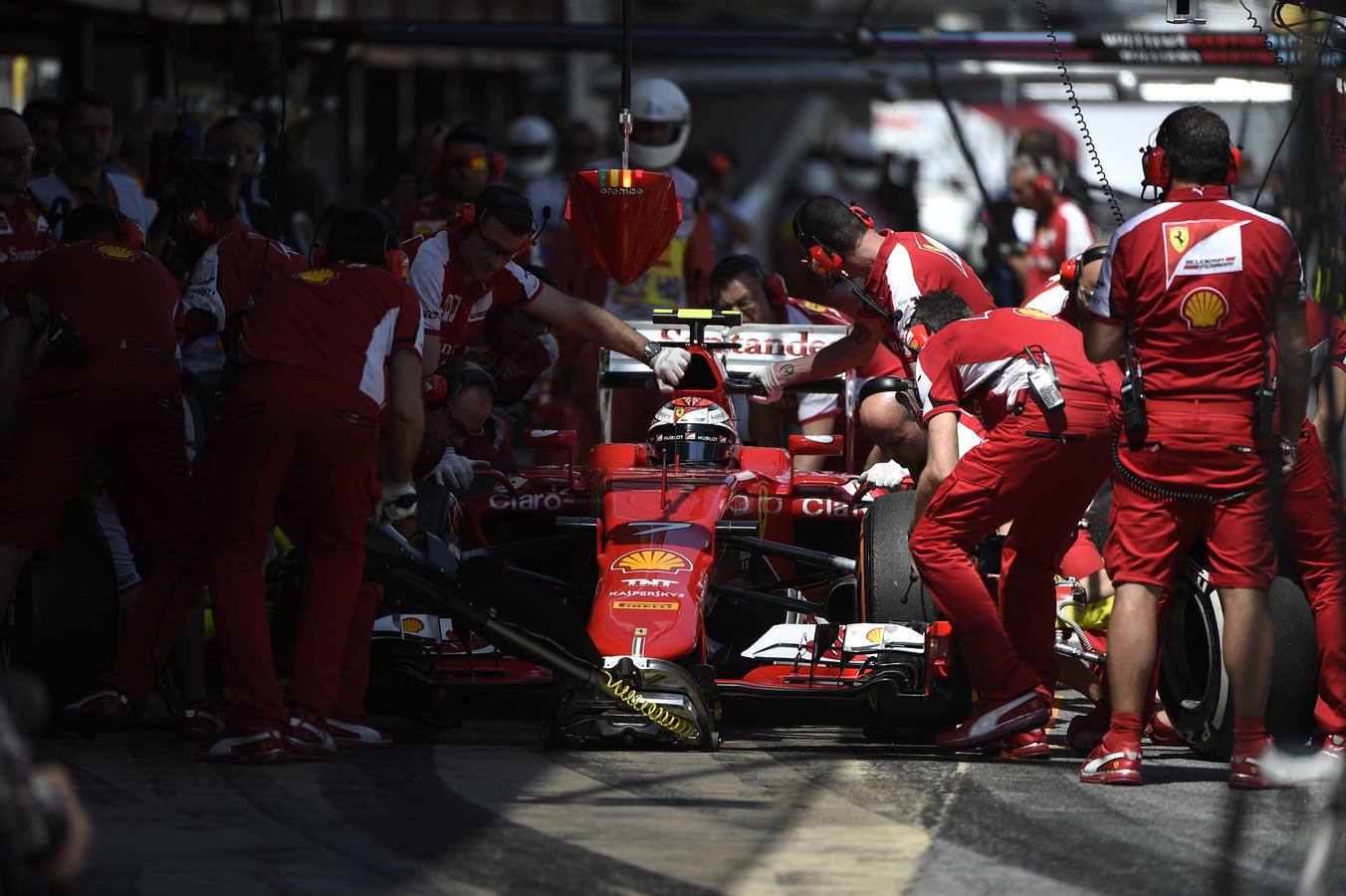 Las mejores imágenes de los entrenamientos libres de Fórmula-1 del Gran Premio de España