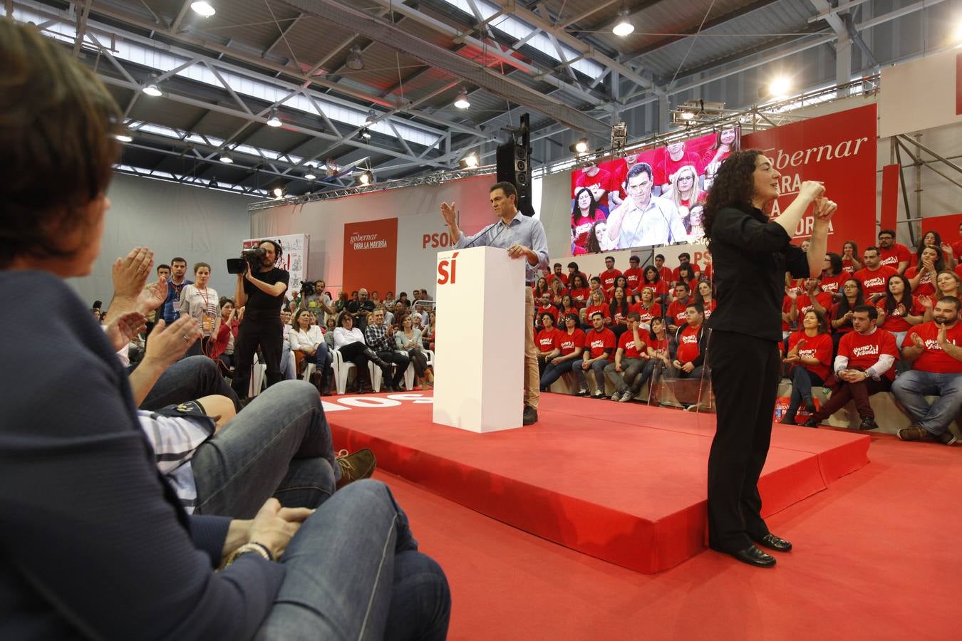 Pedro Sánchez da su respaldo a los candidatos asturianos