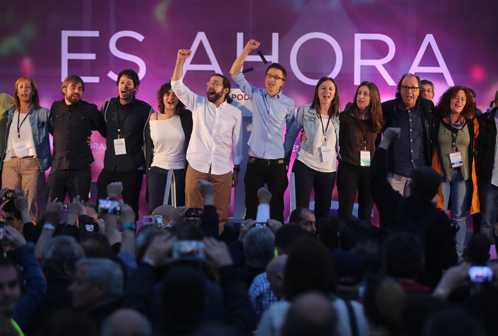 Podemos llena el Náutico en Gijón