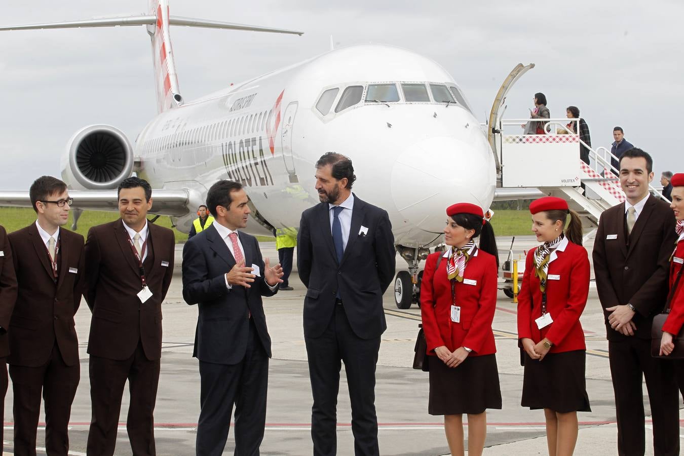 Volotea inaugura su base asturiana