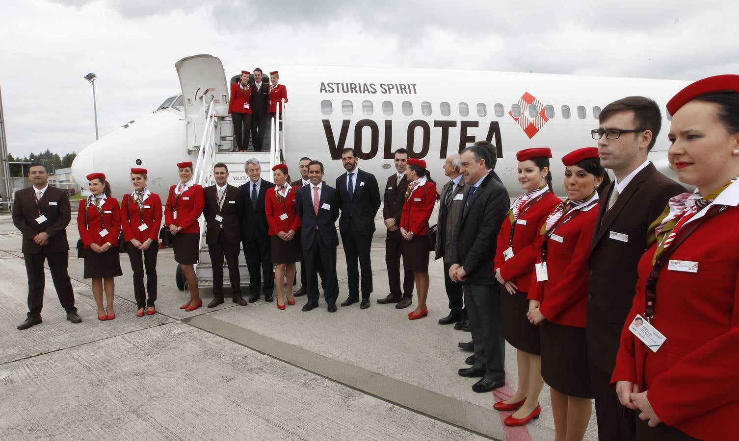 Volotea inaugura su base asturiana