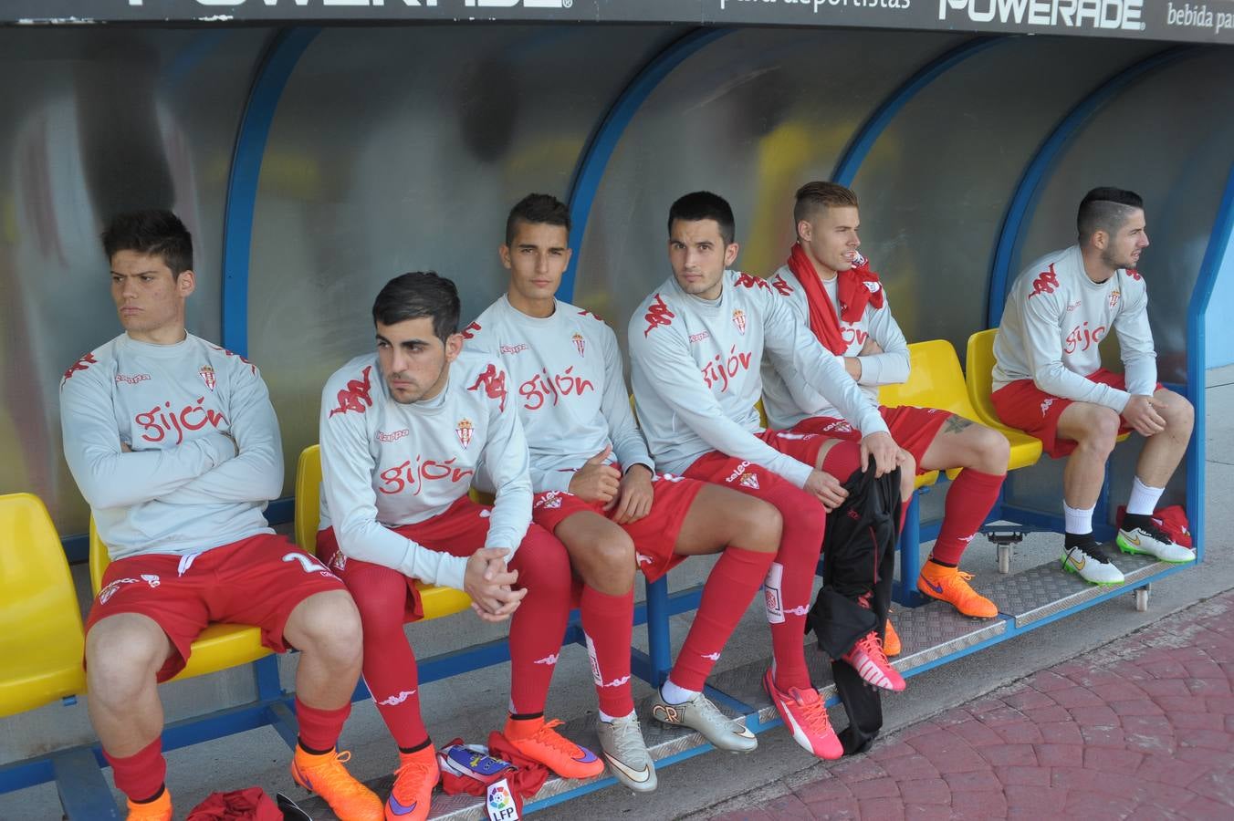 Las imágenes del Sporting - Alcorcón