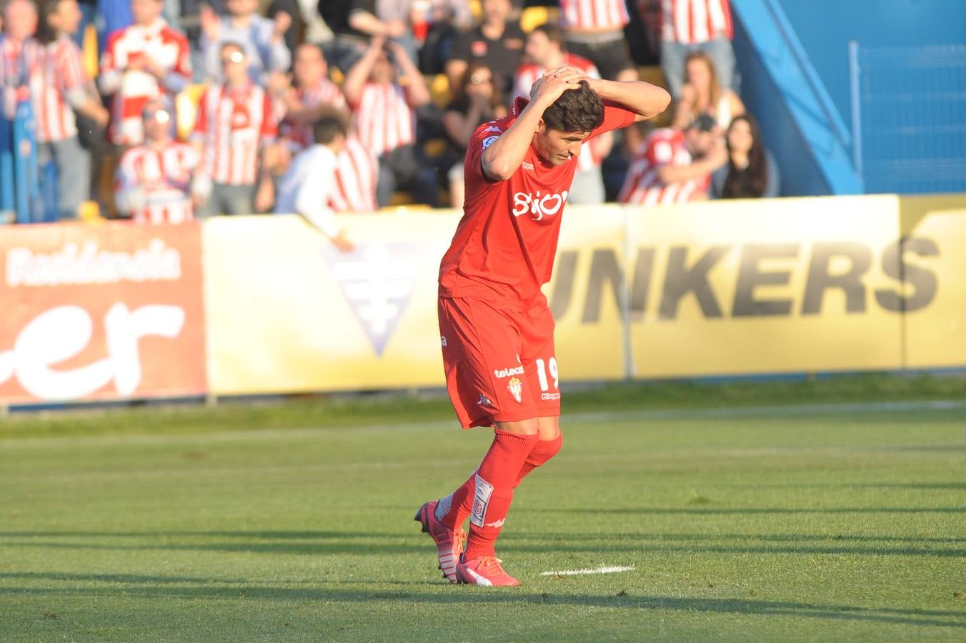 Las imágenes del Sporting - Alcorcón