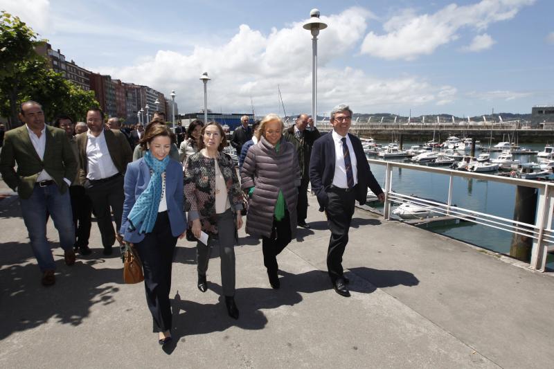 La ministra de Fomento, Ana Pastor, visita Asturias