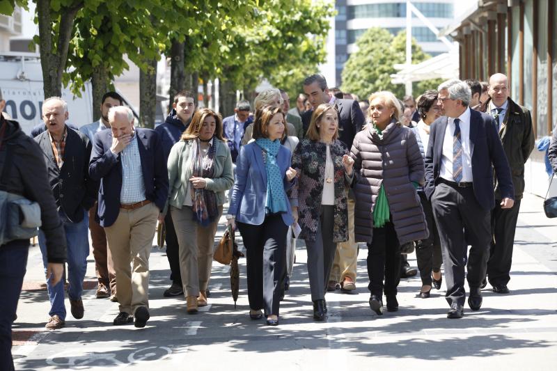 La ministra de Fomento, Ana Pastor, visita Asturias