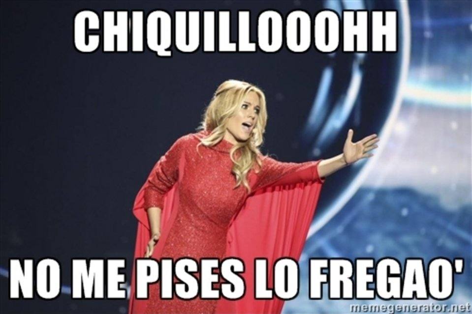 Los memes de la actuación de Edurne en Eurovisión