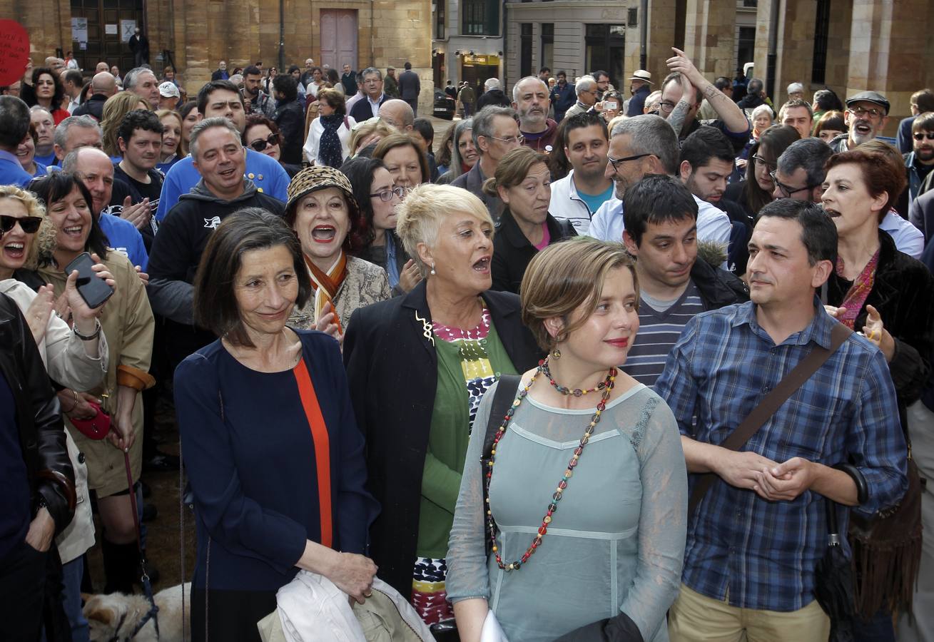 El Pleno de investidura de Oviedo, en imágenes