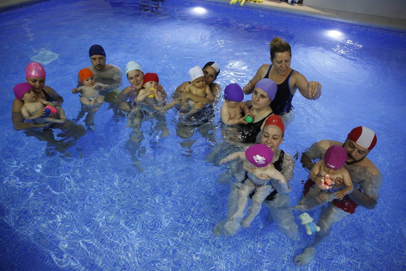 De la cuna a la piscina