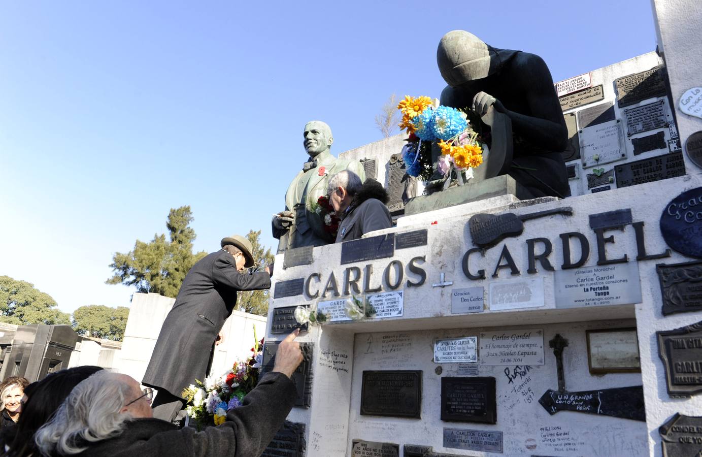 Gardel, en el recuerdo
