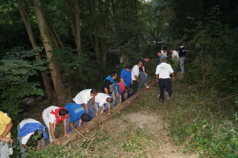 Cangas del Narcea vive la &#039;fiesta del Arbolón&#039;