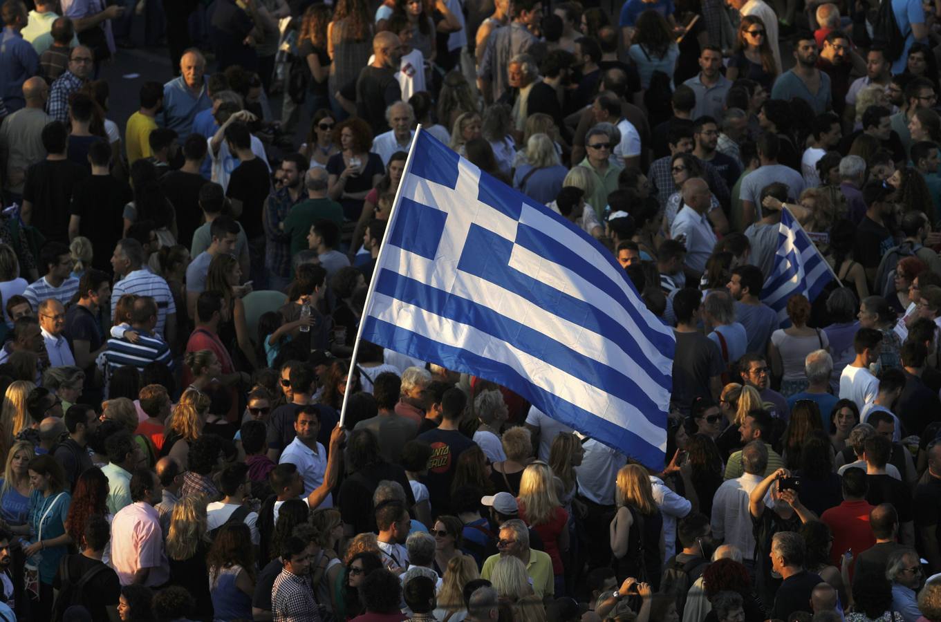 Cerca de 17.000 personas se manifestan a favor del &#039;No&#039; en el referéndum en Grecia