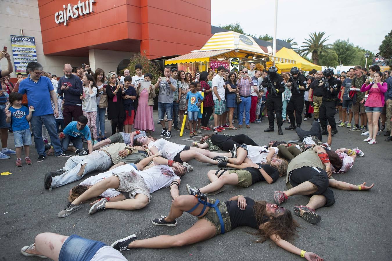 Noche zombie en Gijón