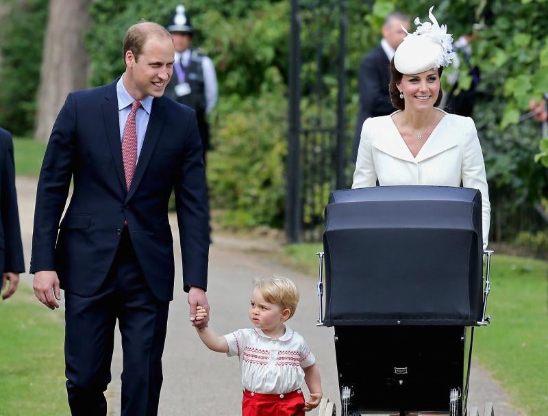 La princesa Carlota de Inglaterra, bautizada en la intimidad