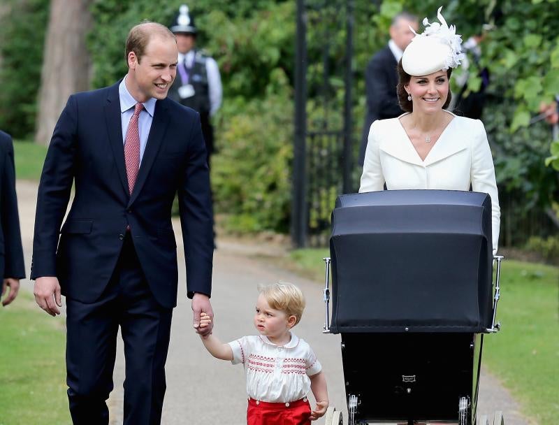 La princesa Carlota de Inglaterra, bautizada en la intimidad