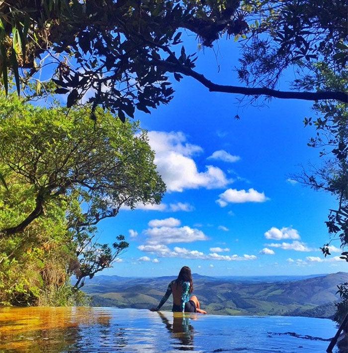 Espectaculares imágenes al borde del abismo