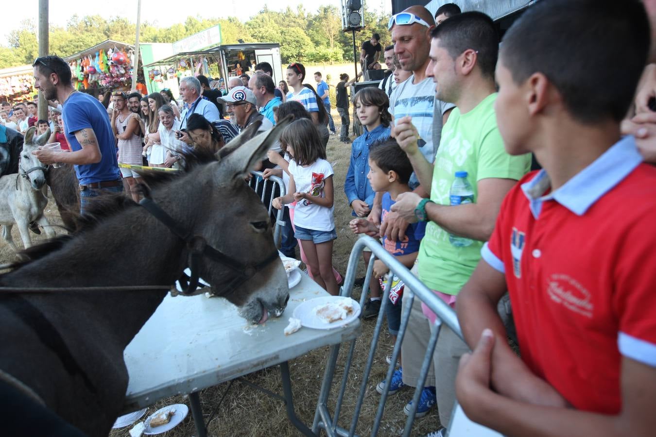 Callao disfruta de la carrera con burros