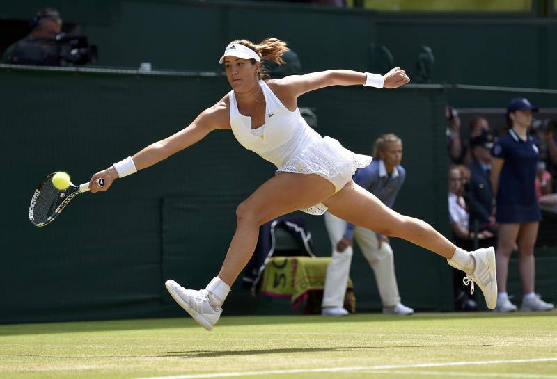 Las mejores imágenes de la histórica final entre Muguruza y Serena