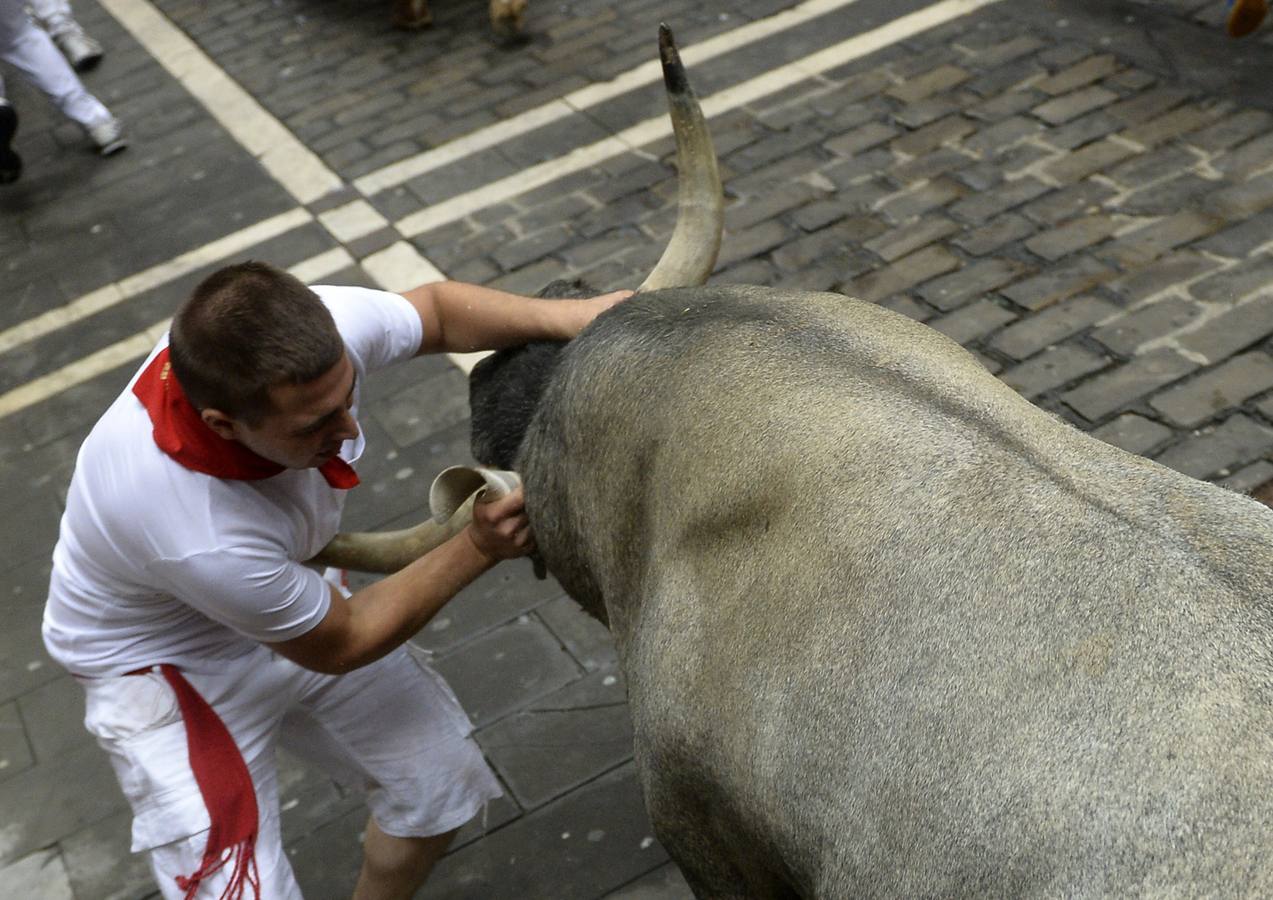 Quinto encierro de Sanfermines peligroso