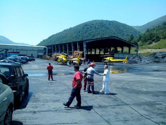 Accidente en una mina de Cerredo