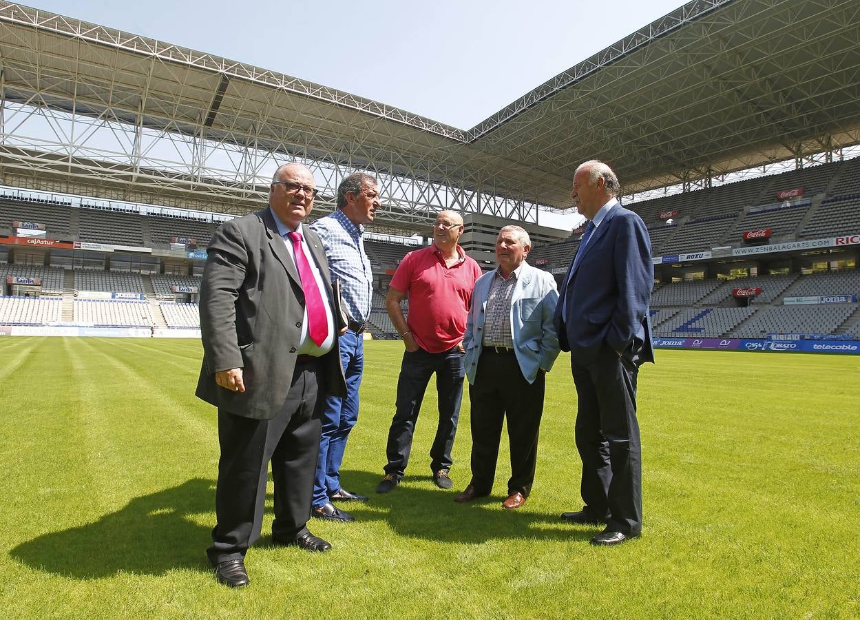 Del Bosque, en Asturias