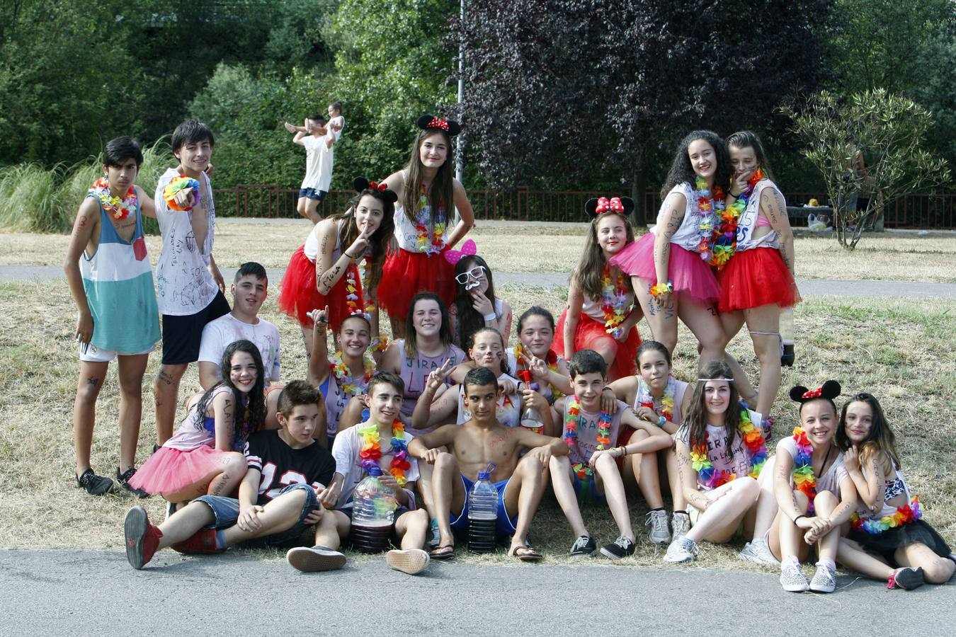 Animación y color en la Jira de La Laguna