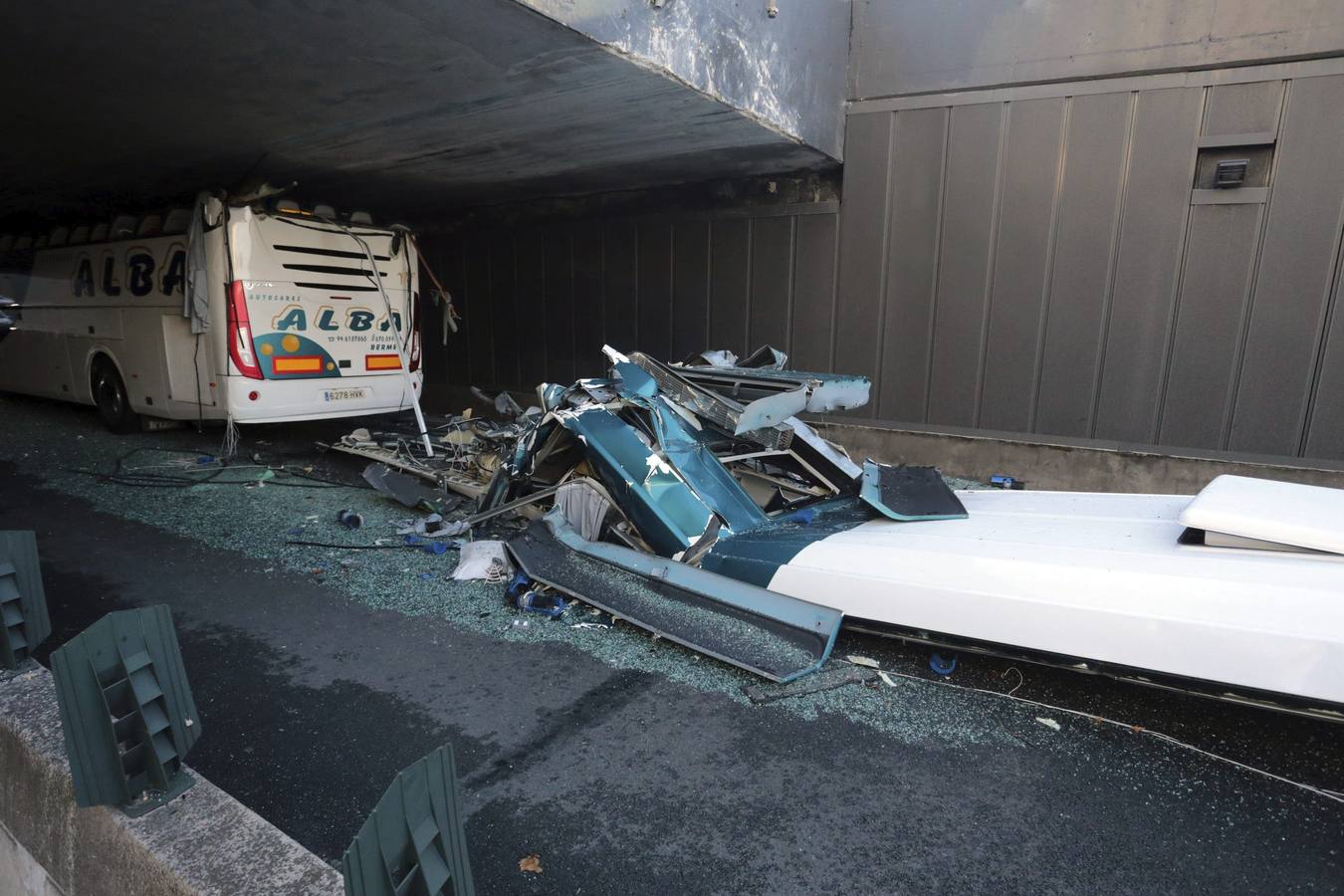 Accidente de un autobús español en Francia