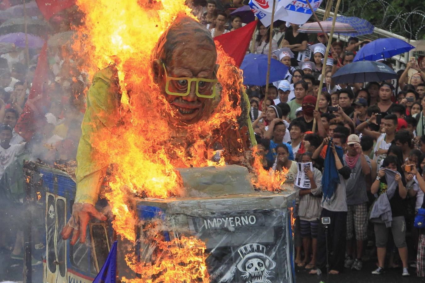 Protestas en Filipinas contra Benigno Aquino