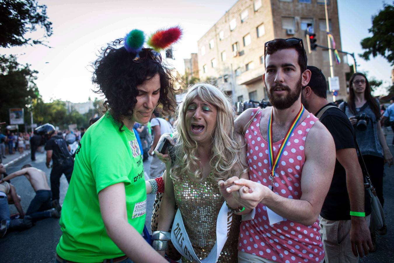 Seis heridos en un ataque durante la marcha del orgullo gay en Jerusalén