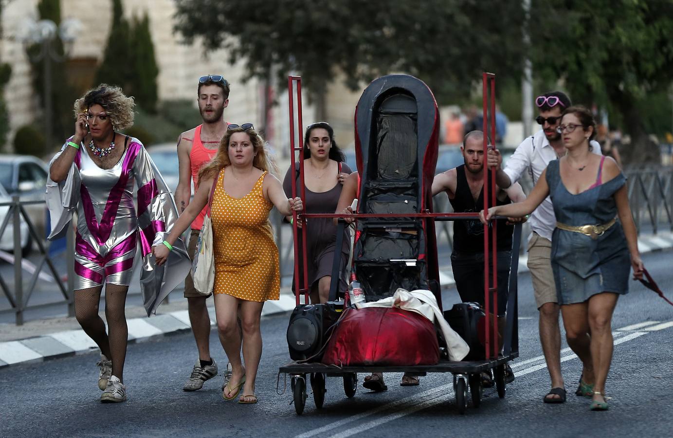 Seis heridos en un ataque durante la marcha del orgullo gay en Jerusalén