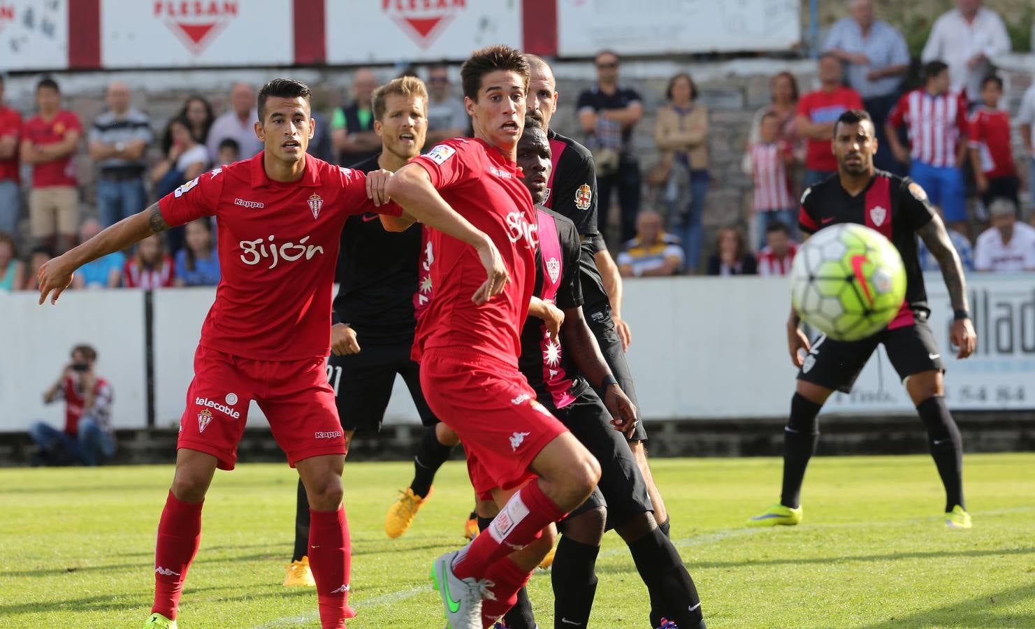 Las mejores imágenes del Sporting - Almería