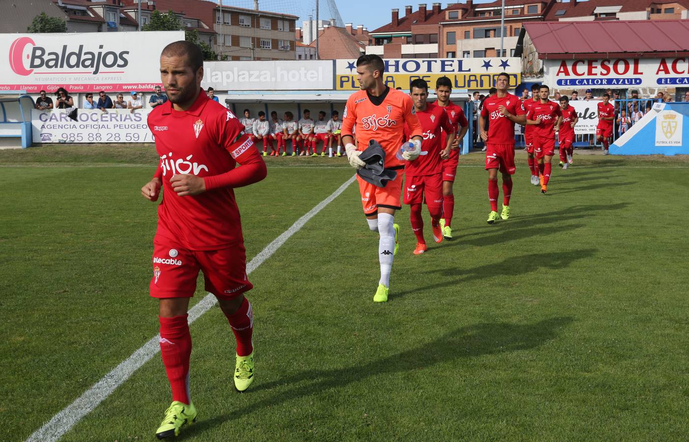 Las mejores imágenes del Sporting - Almería