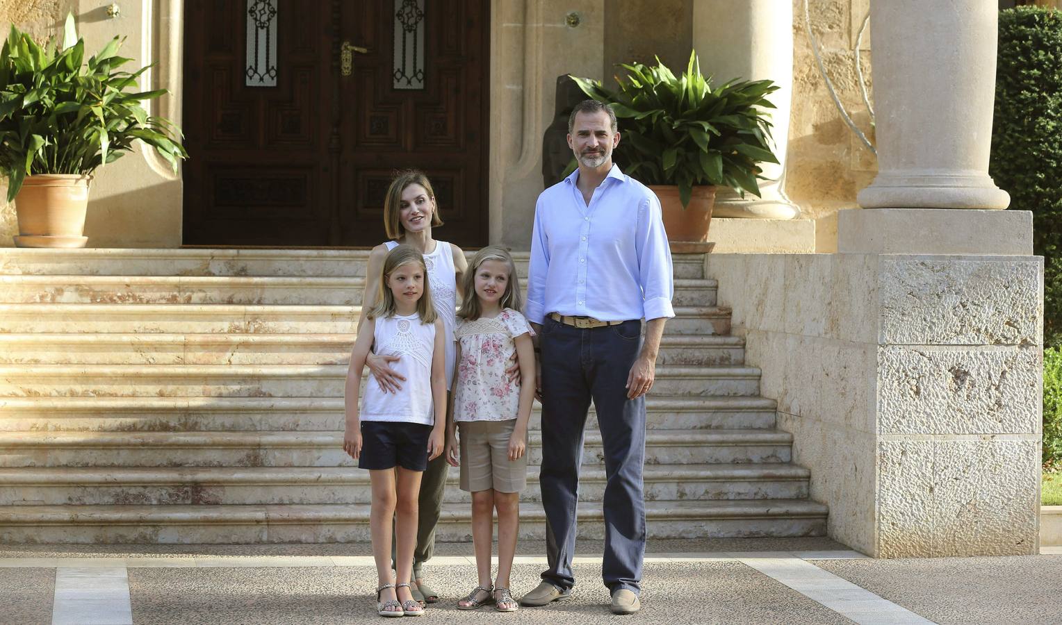 Los Reyes ya están de vacaciones en Mallorca