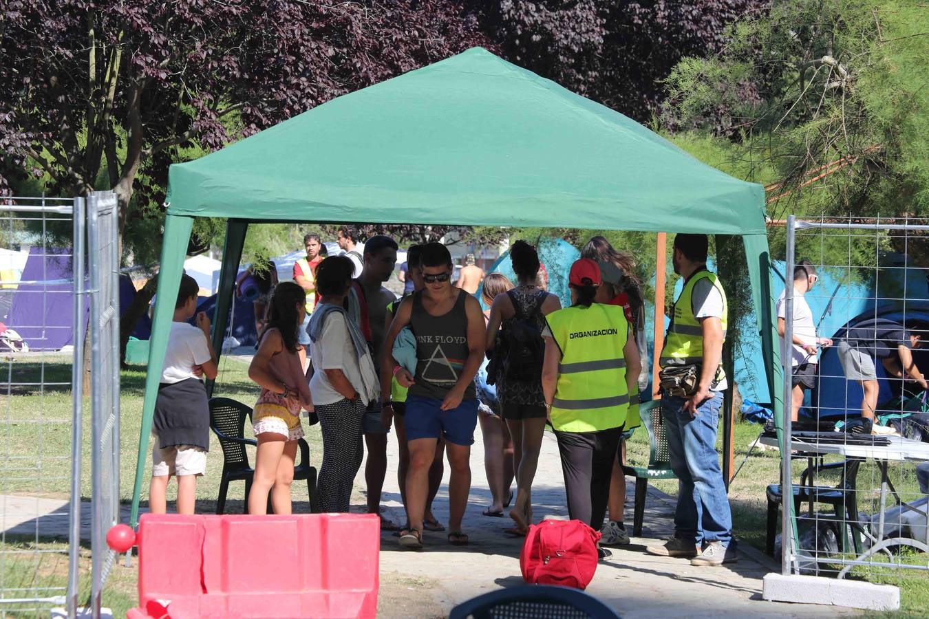 El campamento de los selleros