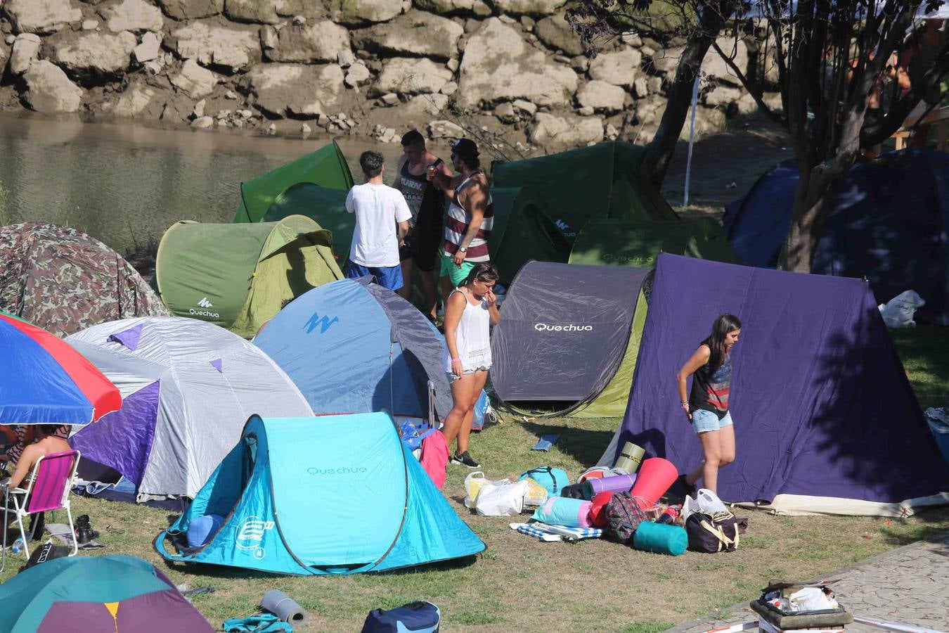 El campamento de los selleros