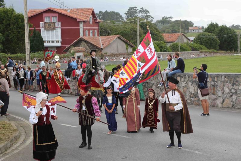 Pimiango conmemora el desembarco de Carlos V