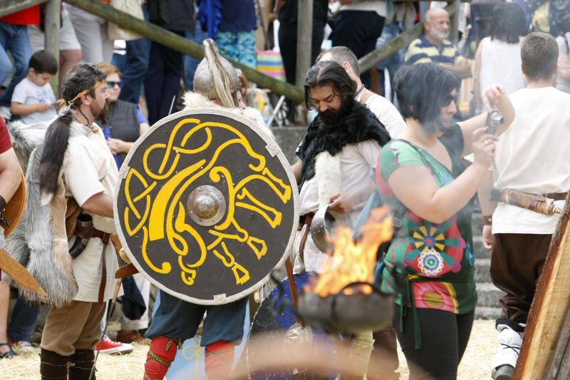 Astures y romanos se enfrentan en la batalla de Carabanzo