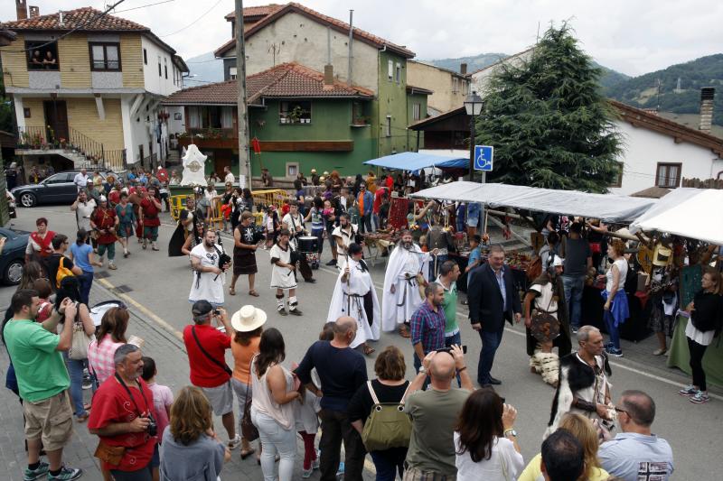 Astures y romanos se enfrentan en la batalla de Carabanzo