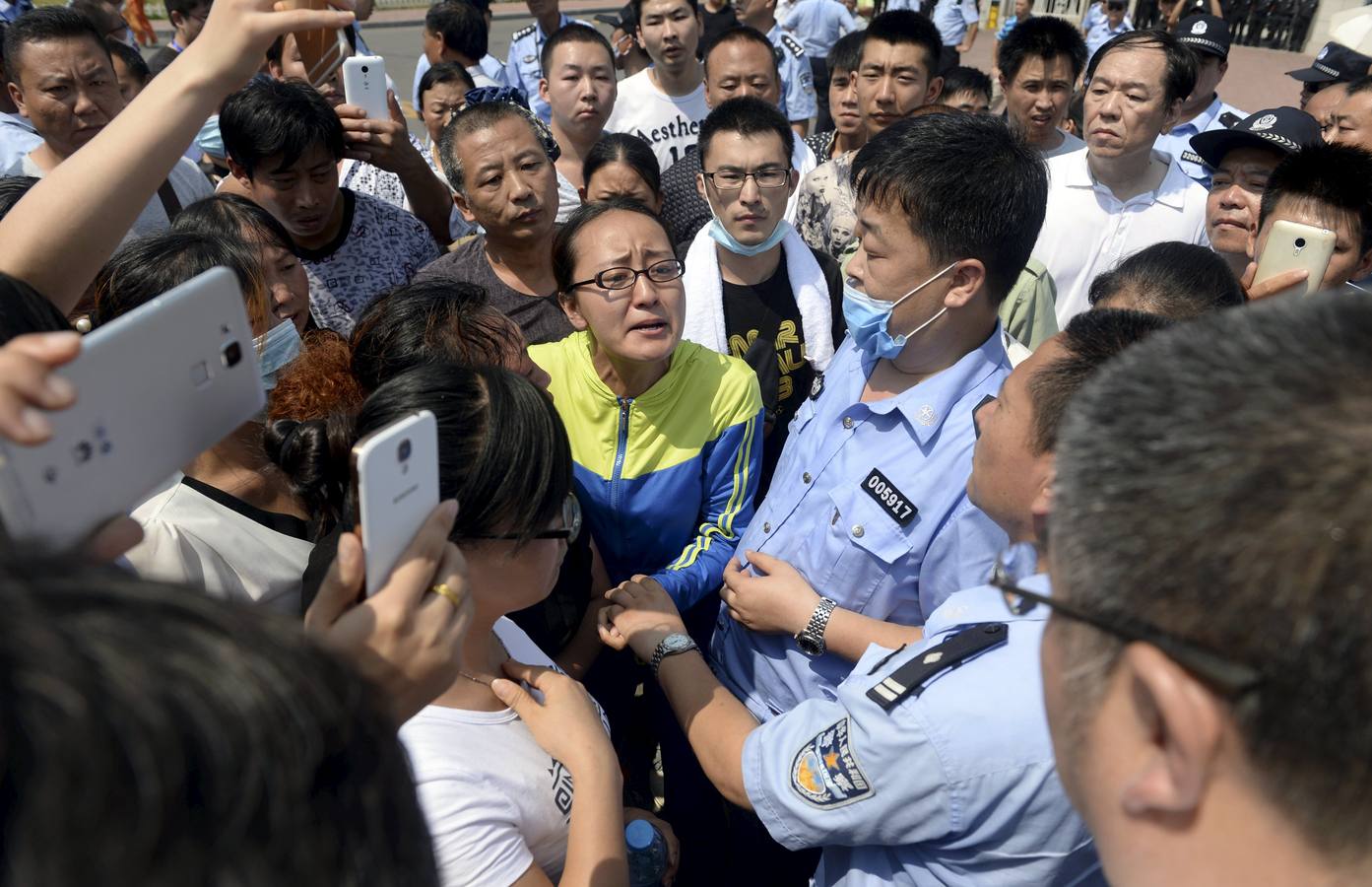 Dolor, rabia y desolación por Tianjin