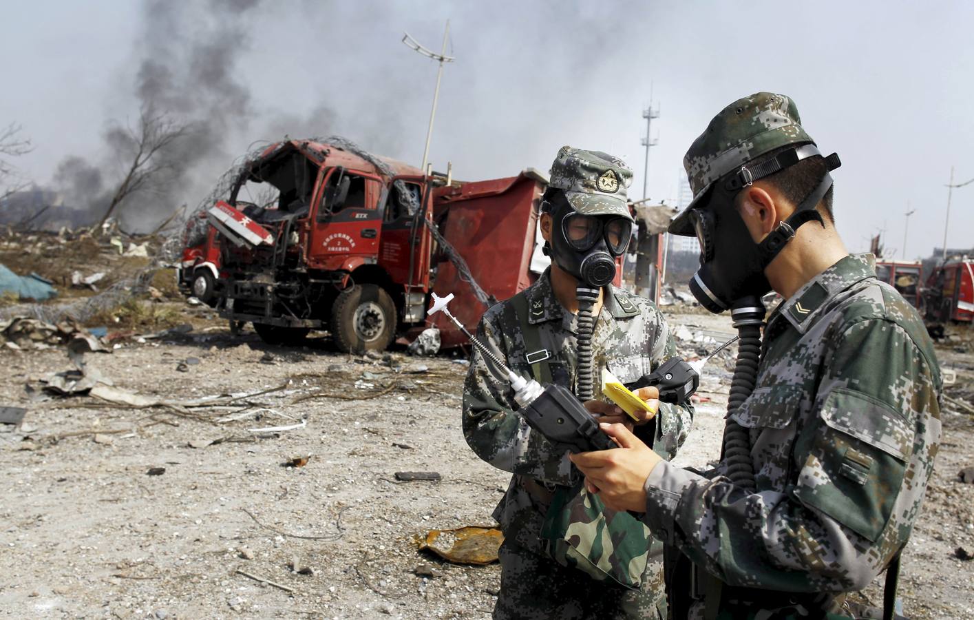 Dolor, rabia y desolación por Tianjin