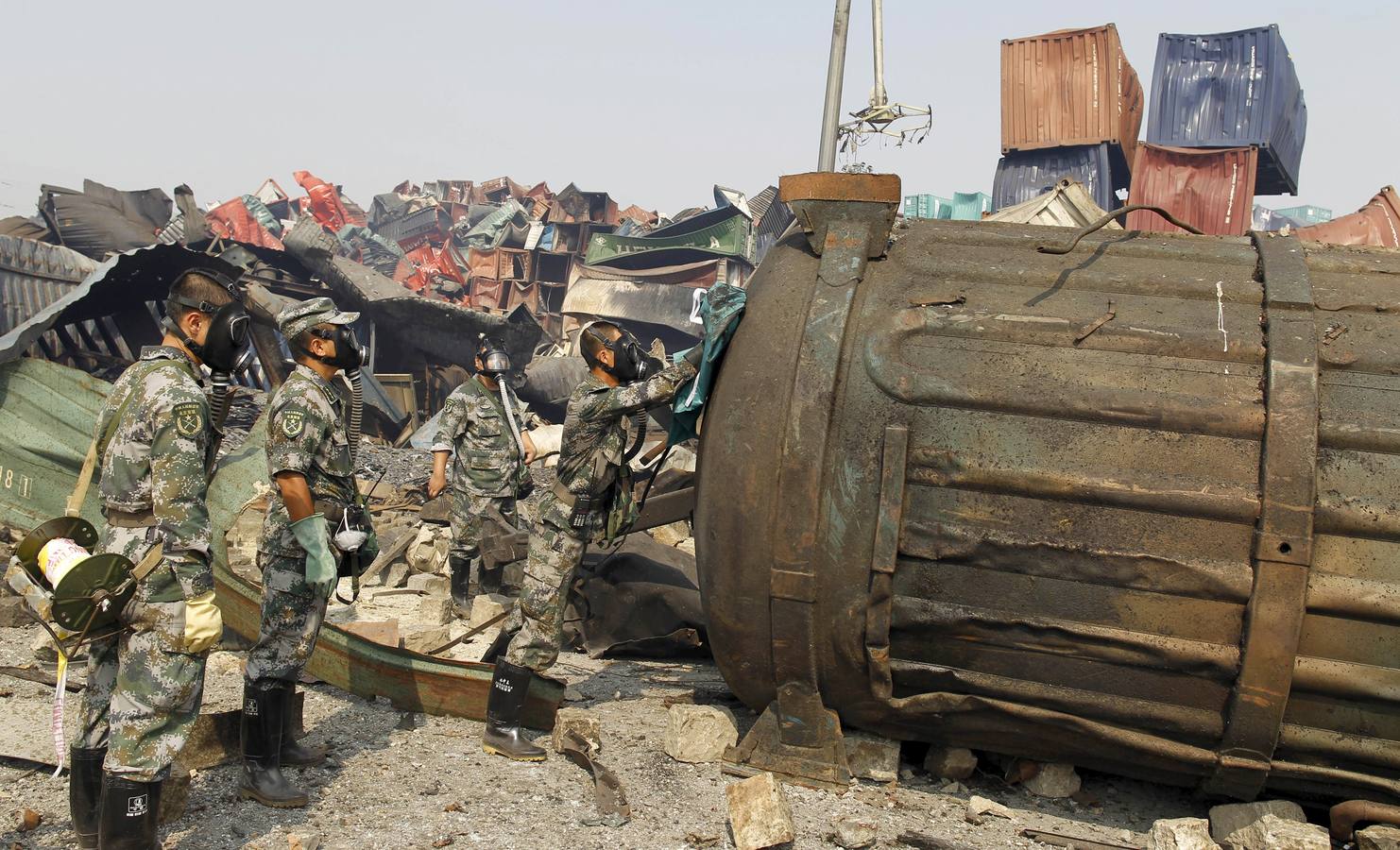 Dolor, rabia y desolación por Tianjin