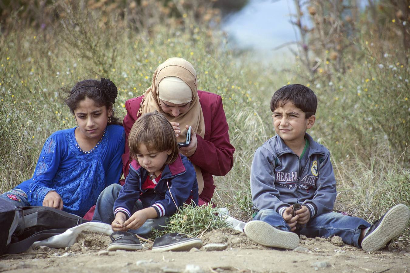 Catástrofe humanitaria en la frontera entre Grecia y Macedonia