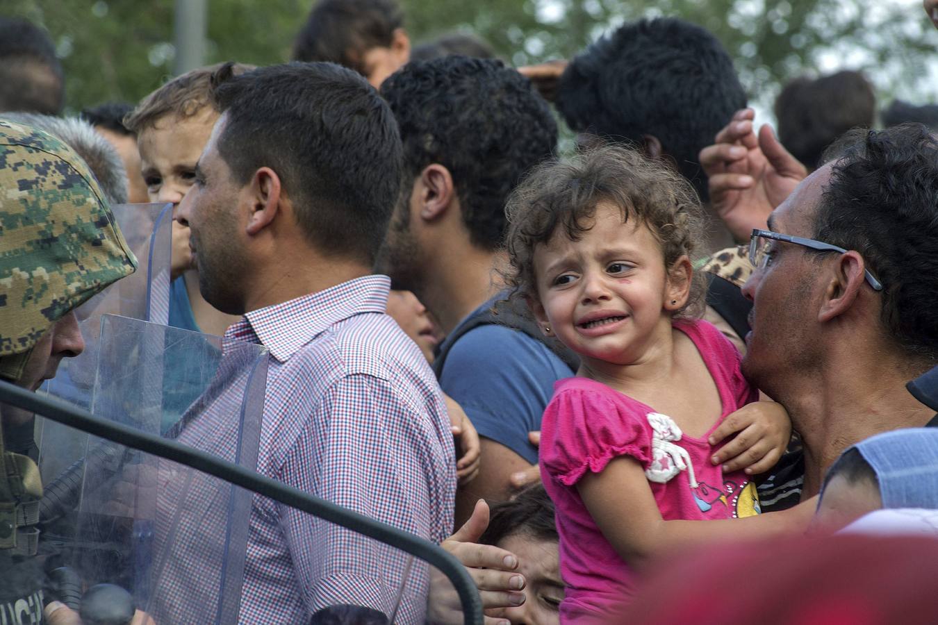 Catástrofe humanitaria en la frontera entre Grecia y Macedonia