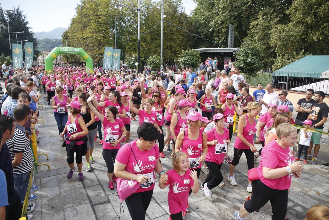 La Carrera de la Mujer en Laviana, en imágenes