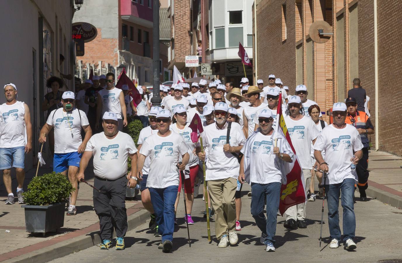 Marcha blanca por el futuro del sector lácteo