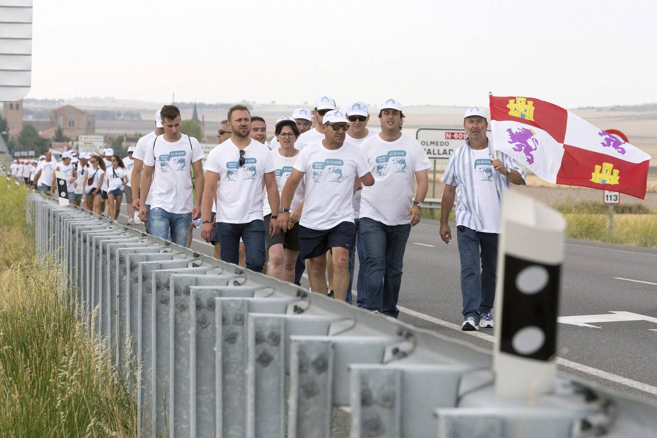 Marcha blanca por el futuro del sector lácteo